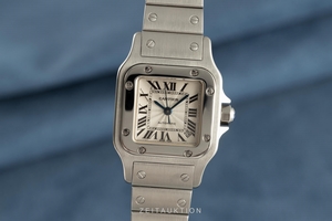 Cartier Santos steel automatic Kal. 077 Ref. 2423