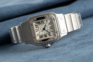 Cartier Santos steel automatic Kal. 077 Ref. 2423