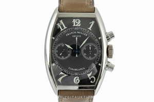 Franck Muller Casablanca chronograph steel manual winding Kal. LWO1870 Ref. 5850 C CC