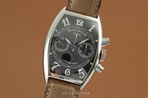 Franck Muller Casablanca chronograph steel manual winding Kal. LWO1870 Ref. 5850 C CC