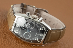 Franck Muller Casablanca chronograph steel manual winding Kal. LWO1870 Ref. 5850 C CC
