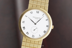 Patek Philippe Calatrava 18 ct gold manual winding Kal. 215 Ref. 3919/10