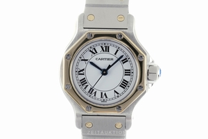 Cartier Santos steel / gold automatic Ref. 09078