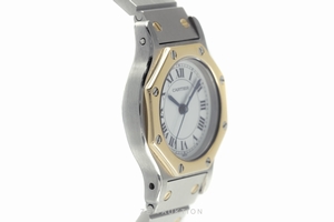 Cartier Santos steel / gold automatic Ref. 09078