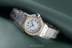 Cartier Santos steel / gold automatic Ref. 09078