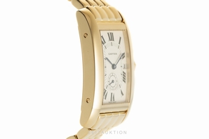 Cartier Tank Americaine 18 ct gold quartz Kal. 012N Ref. 2556