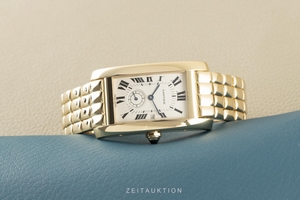 Cartier Tank Americaine 18 ct gold quartz Kal. 012N Ref. 2556