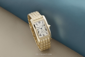Cartier Tank Americaine 18 ct gold quartz Kal. 012N Ref. 2556