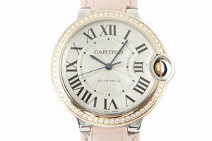 Cartier Ballon Bleu de Cartier steel / gold automatic Kal. 076 Ref. 3754