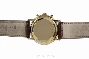 Blancpain Villeret chronograph 18 ct gold automatic Kal. 1185