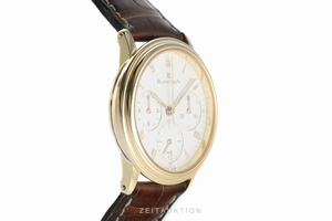 Blancpain Villeret chronograph 18 ct gold automatic Kal. 1185
