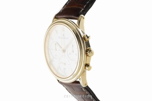Blancpain Villeret chronograph 18 ct gold automatic Kal. 1185