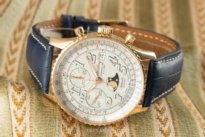 Breitling Montbrillant chronograph 18 ct gold automatic Ref. H43030