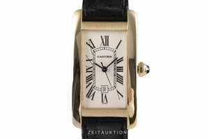 Cartier Tank Americaine 18 ct gold automatic Kal. 077 Ref. 2483