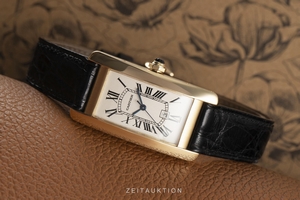 Cartier Tank Americaine 18 ct gold automatic Kal. 077 Ref. 2483