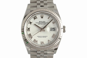 Rolex Datejust steel / white gold automatic Kal. 3235 Ref. 126234