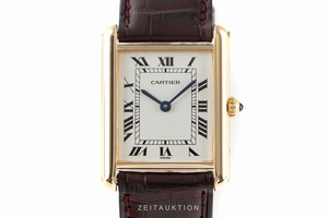 Cartier Tank 18 ct gold quartz Kal. 90.06