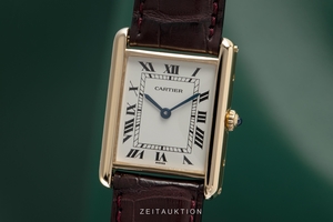 Cartier Tank 18 ct gold quartz Kal. 90.06