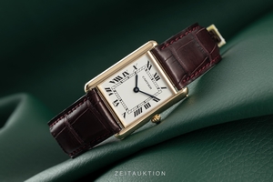 Cartier Tank 18 ct gold quartz Kal. 90.06