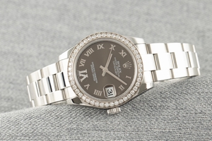 Rolex Datejust steel / white gold automatic Kal. 2235 Ref. 178384
