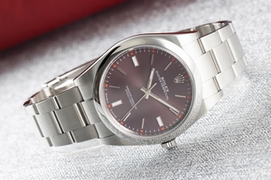 Rolex Oyster Perpetual steel automatic Kal. 3132 Ref. 114300
