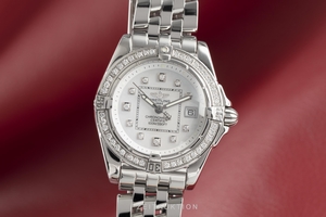 Breitling Galactic steel quartz Kal. B71 Ref. A71356