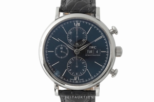 IWC Portofino chronograph steel automatic Kal. C.75320 Ref. IW391008