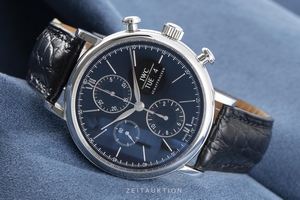 IWC Portofino chronograph steel automatic Kal. C.75320 Ref. IW391008