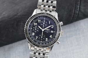 Breitling Aviastar chronograph steel automatic Kal. B13 Ref. A13024