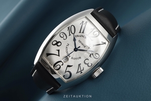 Franck Muller Curvex steel automatic Kal. FM800 Ref. 9880 SC DT