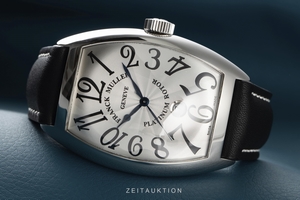 Franck Muller Curvex steel automatic Kal. FM800 Ref. 9880 SC DT