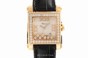 Chopard Happy Sport 18 ct red gold quartz Ref. 27/5321