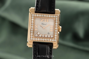 Chopard Happy Sport 18 ct red gold quartz Ref. 27/5321