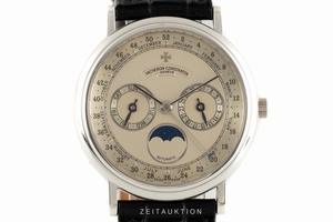Vacheron & Constantin Patrimony 18 ct white gold automatic Kal. 1126 Ref. 47052