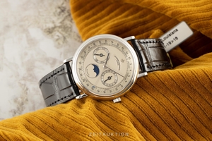 Vacheron & Constantin Patrimony 18 ct white gold automatic Kal. 1126 Ref. 47052