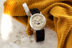 Vacheron & Constantin Patrimony 18 ct white gold automatic Kal. 1126 Ref. 47052