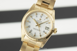 Rolex Datejust 18 ct gold automatic Kal. 2030 Ref. 6827