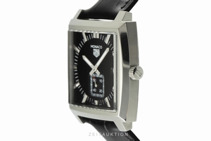 Tag Heuer Monaco steel quartz Ref. WAW131A