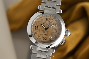 Cartier Pasha steel automatic Kal. 049 Ref. 2324