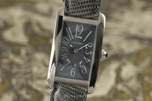 Cartier Tank Americaine 18 ct white gold automatic Kal. 120 Ref. 1741