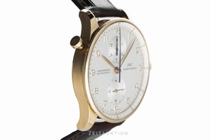 IWC Portugieser chronograph 18 ct gold manual winding Kal. C.76240 Ref. 3712