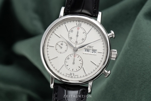 IWC Portofino chronograph steel automatic Kal. C.75320 Ref. 3910