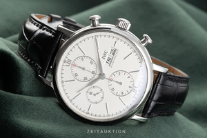 IWC Portofino chronograph steel automatic Kal. C.75320 Ref. 3910