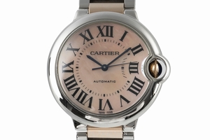 Cartier Ballon Bleu de Cartier steel / gold automatic Kal. 076 Ref. 3284