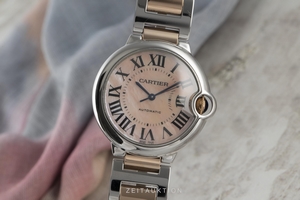 Cartier Ballon Bleu de Cartier steel / gold automatic Kal. 076 Ref. 3284