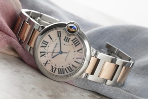 Cartier Ballon Bleu de Cartier steel / gold automatic Kal. 076 Ref. 3284