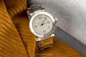 Cartier Pasha steel automatic Kal. 048 Ref. 2377
