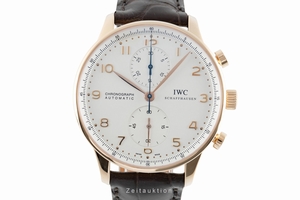 IWC Portugieser chronograph 18 ct gold automatic Kal. C.79350 Ref. 3714