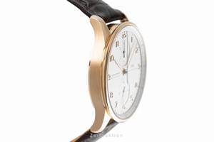IWC Portugieser chronograph 18 ct gold automatic Kal. C.79350 Ref. 3714