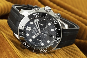 Omega Seamaster chronograph steel automatic Kal. 9900 Ref. 210.32.44.51.01.001